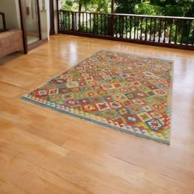 Ręcznie tkany kilim Maimana 207x308