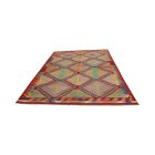 Etniczny dywan kilim Chobi 202x297 – ręcznie tkany z Afganistanu