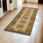 Chodnik Kilim ręcznie tkany Chobi 80x244 dywan Kilim wełniany afgański
