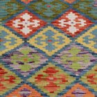 Chodnik Kilim wełniany Chobi 79x292 ręcznie tkany Kilim afgański