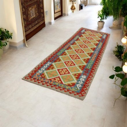 Chodnik Kilim afgański Chobi 88x298 dywan Kilim ręcznie tkany