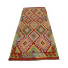 Chodnik Kilim ręcznie tkany 88x290 dywan Kilim wełniany afgański