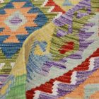 Chodnik Kilim ręcznie tkany 88x290 dywan Kilim wełniany afgański