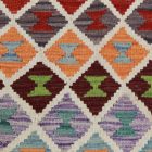 Chodnik Kilim afgański Chobi 87x199 dywan Kilim ręcznie tkany
