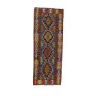 Chodnik Kilim ręcznie tkany Chobi 80x207 dywan Kilim wełniany afgański