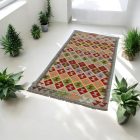 Chodnik Kilim afgański Chobi 86x200 ręcznie tkany kilim etniczny