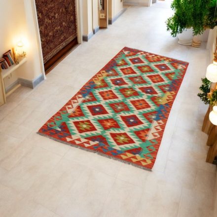 Chodnik Kilim ręcznie tkany 80x196 Dywan Kilim Maimana
