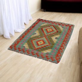 Chobi dywan Kilim 85x129 ręcznie tkany kelim wełniany