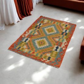 Dywan Kilim Maimana 84x132 ręcznie tkany kilim afgański