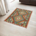 Dywan Kilim wełniany Chobi 87x120 ręcznie tkany Kilim afgański