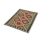 Dywan Kilim etniczny Chobi 87x127 ręcznie tkany dywan Kelim