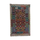 Dywan Kilim etniczny Chobi 94x144 ręcznie tkany dywan Kelim