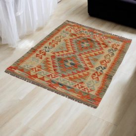   Kilim ręcznie tkany Chobi 80x113 dywan Kilim wełniany afgański