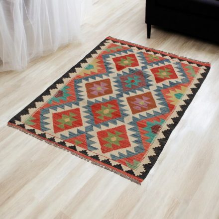 Dywan Kilim wełniany Chobi 81x125 ręcznie tkany Kilim afgański