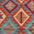 Kilim afgański Chobi 80x124 ręcznie tkany kilim etniczny