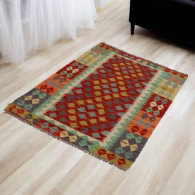 Dywan kilim Maimana 85x125 – ręcznie tkany z Afganistanu