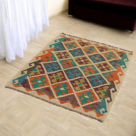 Kilim ręcznie tkany Chobi 85x109 dywan Kilim wełniany afgański