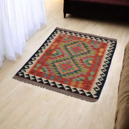 Dywan Kilim etniczny Chobi 78x115 ręcznie tkany dywan Kelim