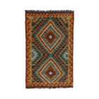 Ręcznie tkany kilim Chobi 75x119 – z wełny, z Afganistanu
