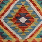 Ręcznie tkany kilim Chobi 75x119 – z wełny, z Afganistanu