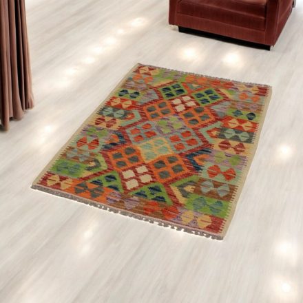 Dywan Kilim wełniany Chobi 84x118 ręcznie tkany Kilim afgański