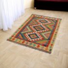 Kilim afgański Chobi 97x154 dywan Kilim ręcznie tkany