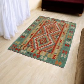 Kilim afgański Chobi 101x150 ręcznie tkany kilim etniczny