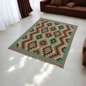 Ręcznie tkany Kilim 103x147 Dywan Kilim Maimana