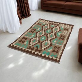Kilim Afgański Chobi 101x145 – ręcznie tkany, etniczny