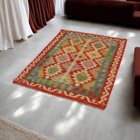Dywan kilim Chobi 98x140 – ręcznie tkany z wełny