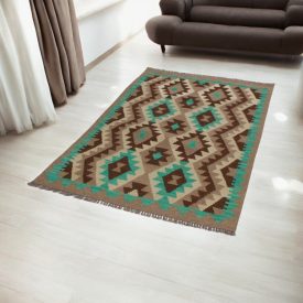 Dywan kilim Maimana 103x154 – ręcznie tkany z Afganistanu