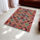 Kilim afgański Chobi 96x157 dywan Kilim ręcznie tkany