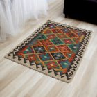 Dywan Kilim etniczny Chobi 103x145 ręcznie tkany dywan Kelim