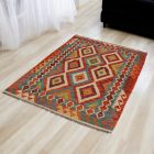 Dywan Kilim etniczny Chobi 105x163 ręcznie tkany dywan Kelim