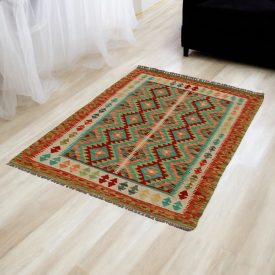 Dywan kilim Chobi 104x150 – ręcznie tkany z wełny