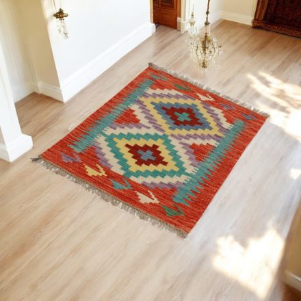 Kilim Afgański Chobi 59x90 – ręcznie tkany, etniczny