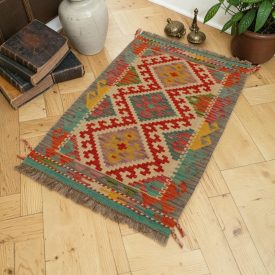Dywan kilim Chobi 59x91 – ręcznie tkany z wełny