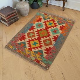 Dywan kilim Chobi 62x87 – z Afganistanu, autentyczny