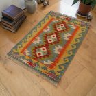 Dywan kilim Chobi 60x90 – ręcznie tkany, etniczny
