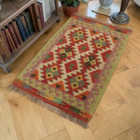 Dywan kilim Chobi 63x100 – ręcznie tkany