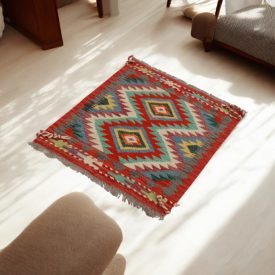 Ręcznie tkany Kilim 63x92 Dywan Kilim Maimana