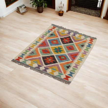 Dywan Kilim etniczny Chobi 67x87 ręcznie tkany dywan Kelim