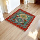 Ręcznie tkany Kilim 62x85 Dywan Kilim Maimana