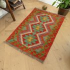 Kilim wełniany 59x89 – ręcznie tkany, etniczny