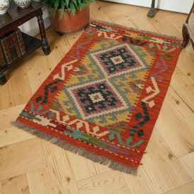 Dywan kilim Chobi 61x91 – ręcznie tkany z Afganistanu