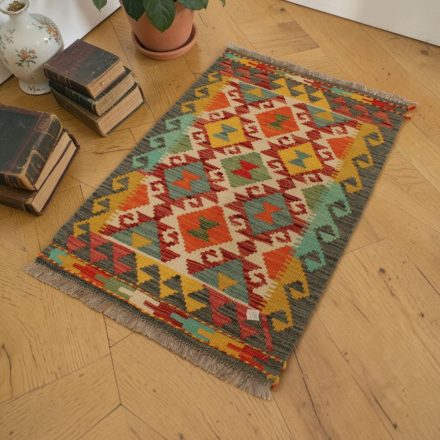 Autentyczny kilim 64x84 – ręcznie tkany, etniczny