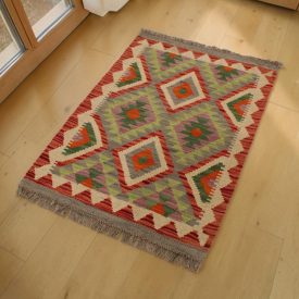 Autentyczny kilim 62x88 – ręcznie tkany