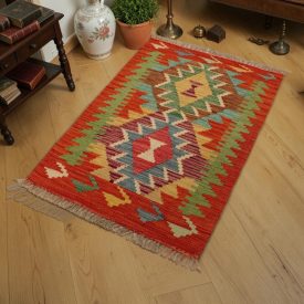 Autentyczny kilim 60x92 – ręcznie tkany z Afganistanu