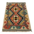 Ręcznie tkany kilim 63x92 – z wełny, z Afganistanu