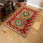 Kilim Afgański Chobi 63x90 – z wełny